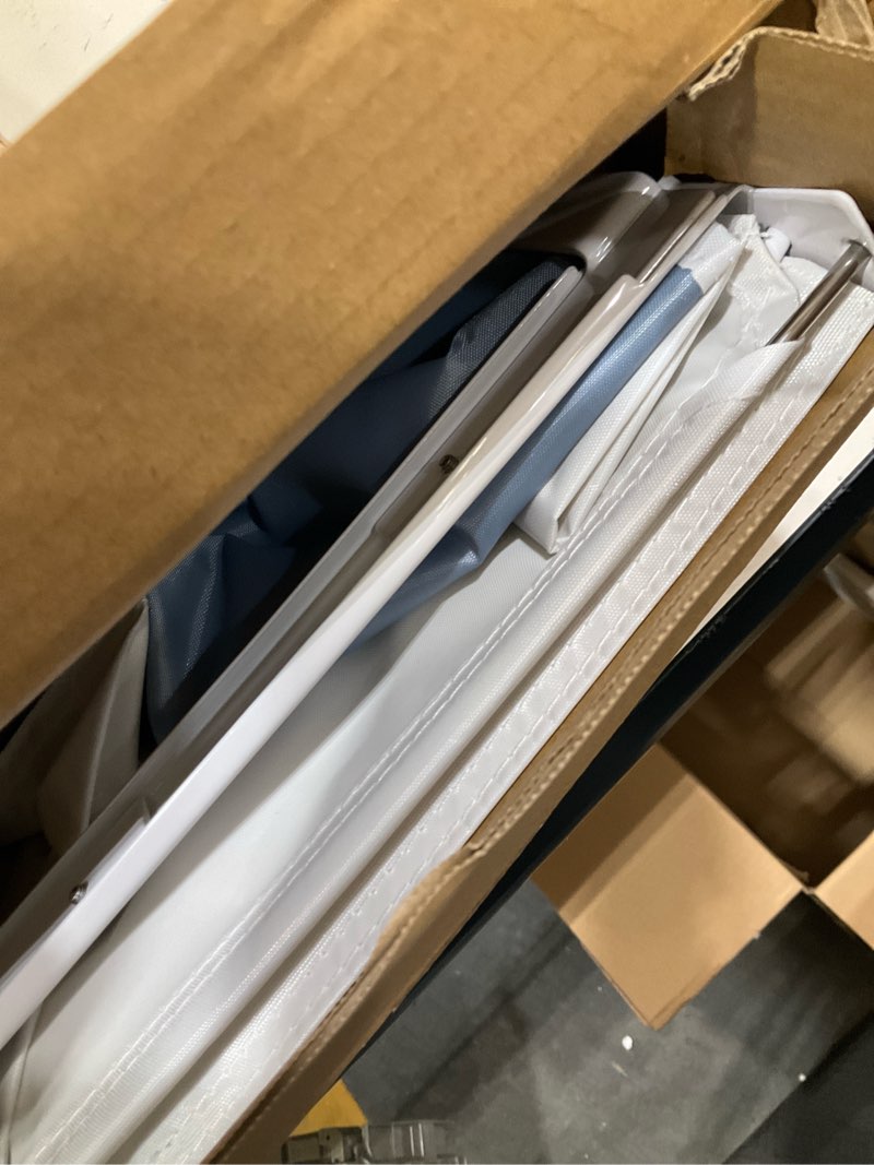 Condition photo showing As Is for Indoor Wall Mount Mail Catcher Bag Door Slot Post Box Basket Mail Boxes Organizer Security White