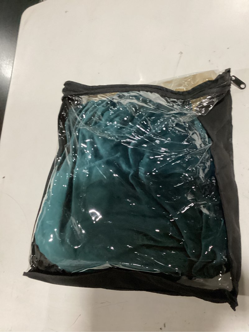 Condition photo showing New/Like New for znsayotx 2026 velvet oversized recliner cover 3-piece, luxury plush recliner chair cover with elastic band & ties stay in place, stretch reclining slipcover for lazy boy soft washable (blackish green) blackish green oversizd -3pc