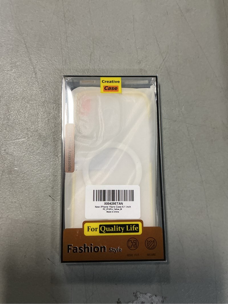 Condition photo showing New/Like New for COOLQO Magnetic for iPhone 15 Pro Case with Screen Protectors, Compatible with MagSafe, Military Gra