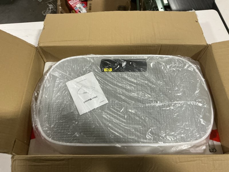 Condition photo showing Good Condition for merach vibration plate exercise machine, whole body workout equipment for women, bluetooth and silicone pedal, vibration plate with auto mode, vibrate fitness platform for home pro grey