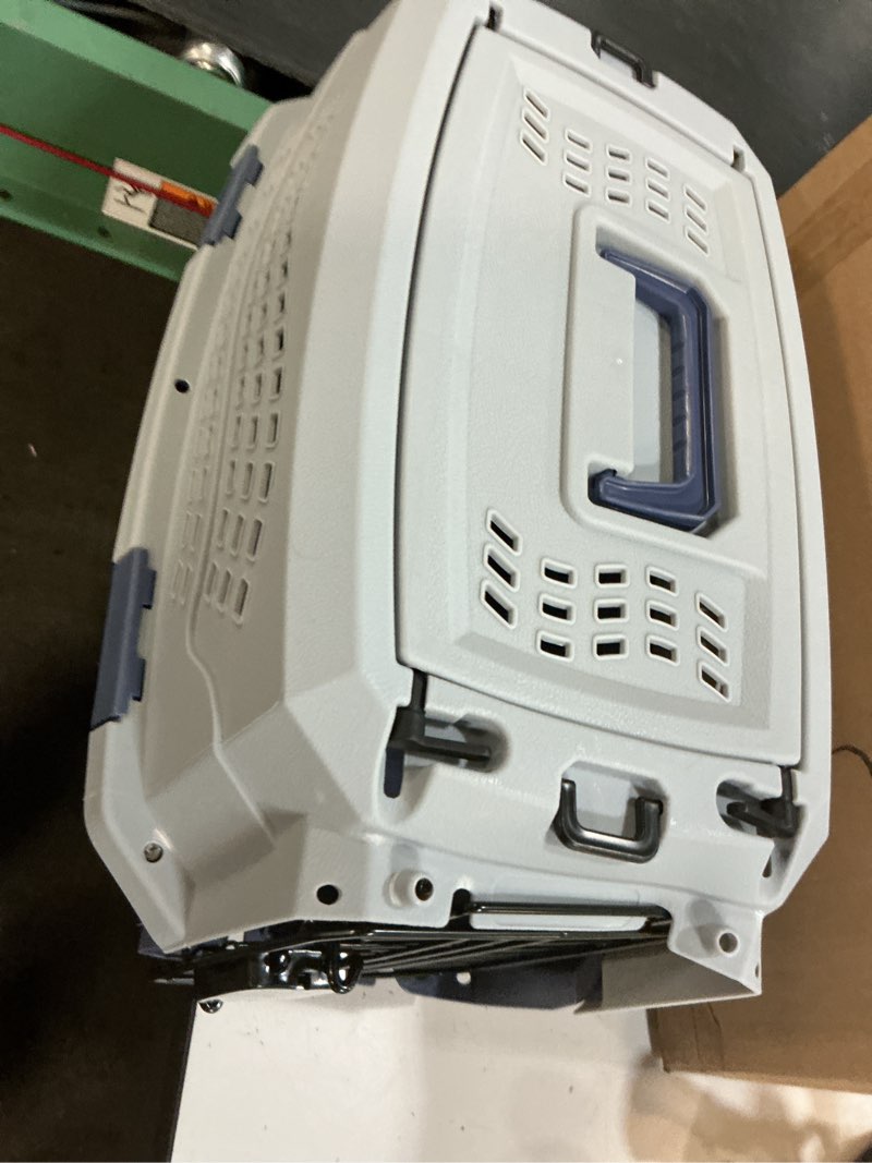 Condition photo showing Good Condition for pet. cat. dog travel carrier. 23" 2-door top-load hard-sided portable dog kennel