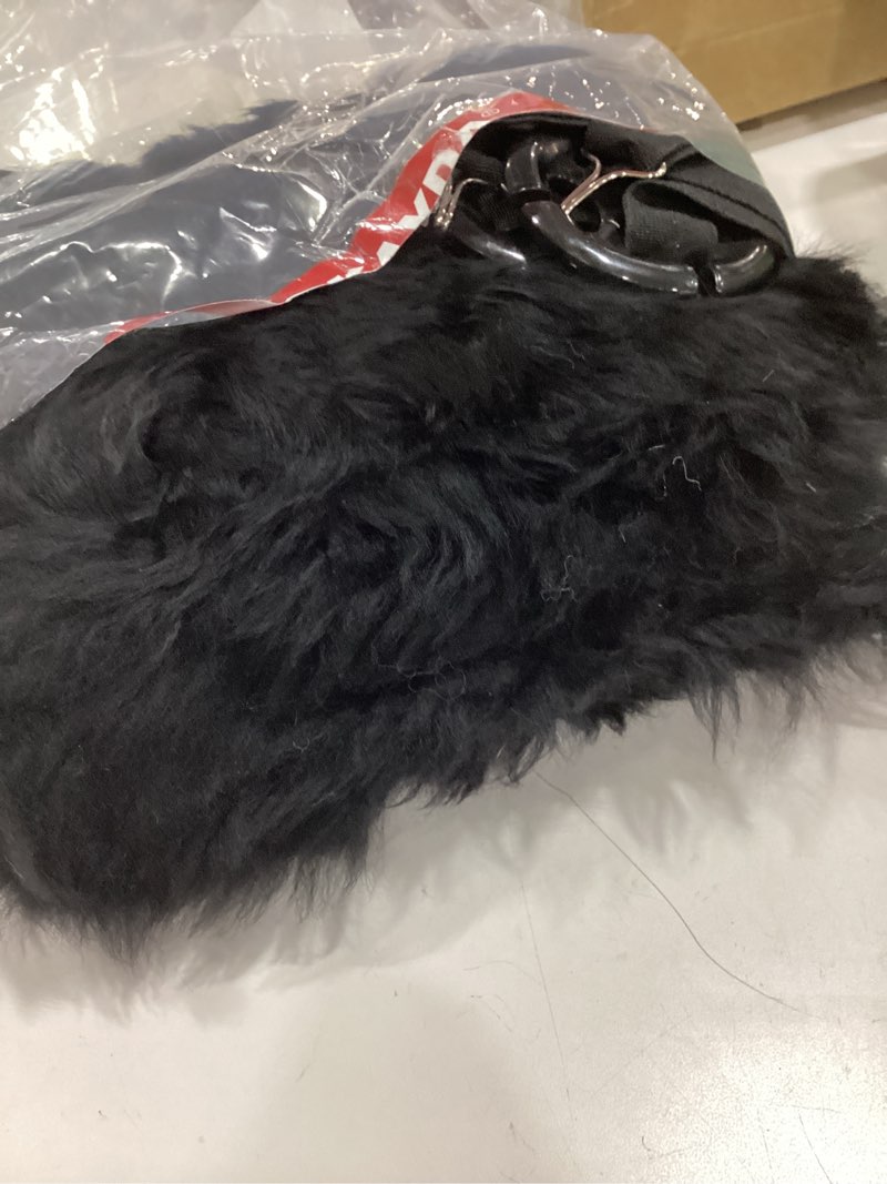 Condition photo showing Good Condition for genuine sheepskin car seat cushion, plush comfort for cars, trucks & suvs | plush support & pressure relief, upgrades your interior, universal 18" × 18" fit, non-slip backing, easy installation black 18" x 18"