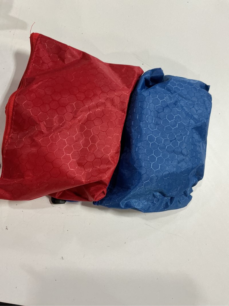 Condition photo showing New/Like New for 3 legged race bands, field day games for adults, outdoor games for carnival, family reunion & backyard party,team building relay race for 6 players (2pk, blue & red) 2pk(red+blue)-6persons