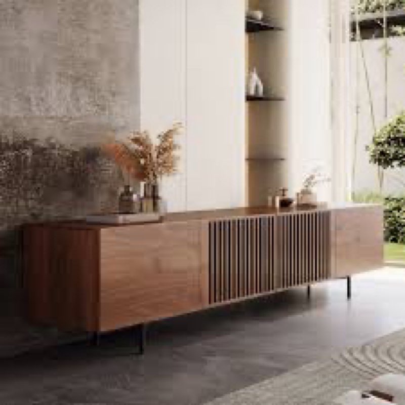 roanoke fiberboard  tv stand for tvs up to 88”