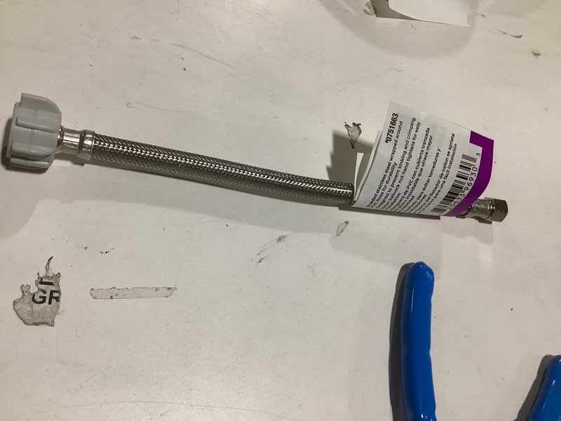Condition photo showing Good Condition for Homewerks 7233-12-38-2 0.38 In. Compression x 0.87 In. Ballcock x 12 In. Connector