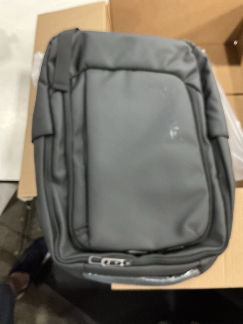 Condition photo showing New/Like New for fenruien business travel backpack for men, expandable water resistant computer backpack with usb port, black laptop backpack 15.6 inch for college/work black expandable