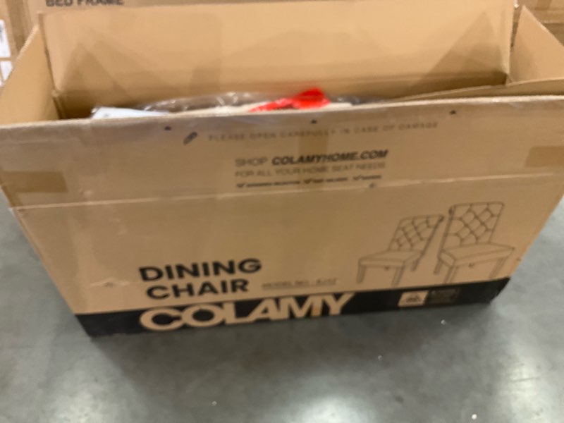 Colamy tuffted set of 2 dining chairs