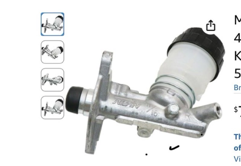 Kridets 43015-1683 430151683 Master Cylinder for Kawasaki Mule Sx Teryx 500 550 600 610 750