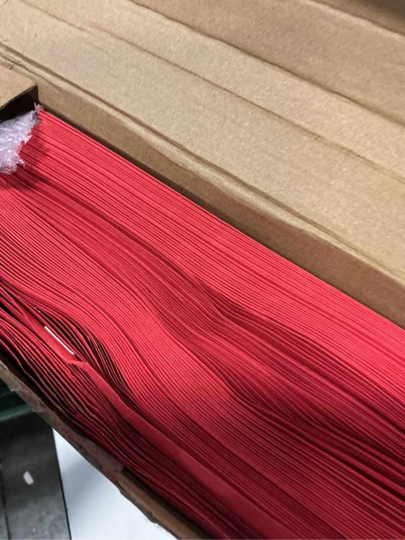 Condition photo showing Good Condition for geyee 100 pcs 9 x 12 inch red clasp manilla envelopes mailing | gummed seal, document storage folders, colored filing for business supplies, office organizer, home mailing needs