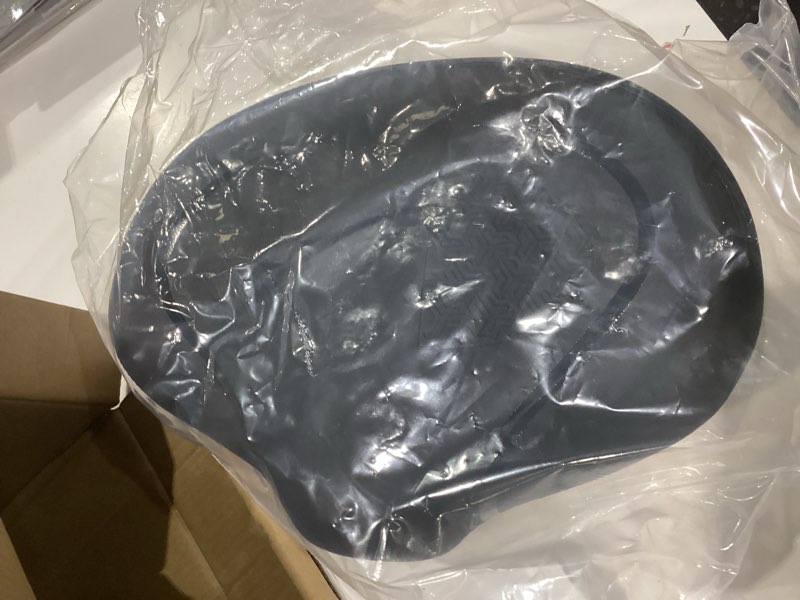 Condition photo showing New/Like New for noseless bike seat cushion for men & women - extra padding & comfort wide bicycle seat, oversized comfortable saddle for peloton bikes, exercise bikes, electric bikes, cruiser bikes noseless-oversized black