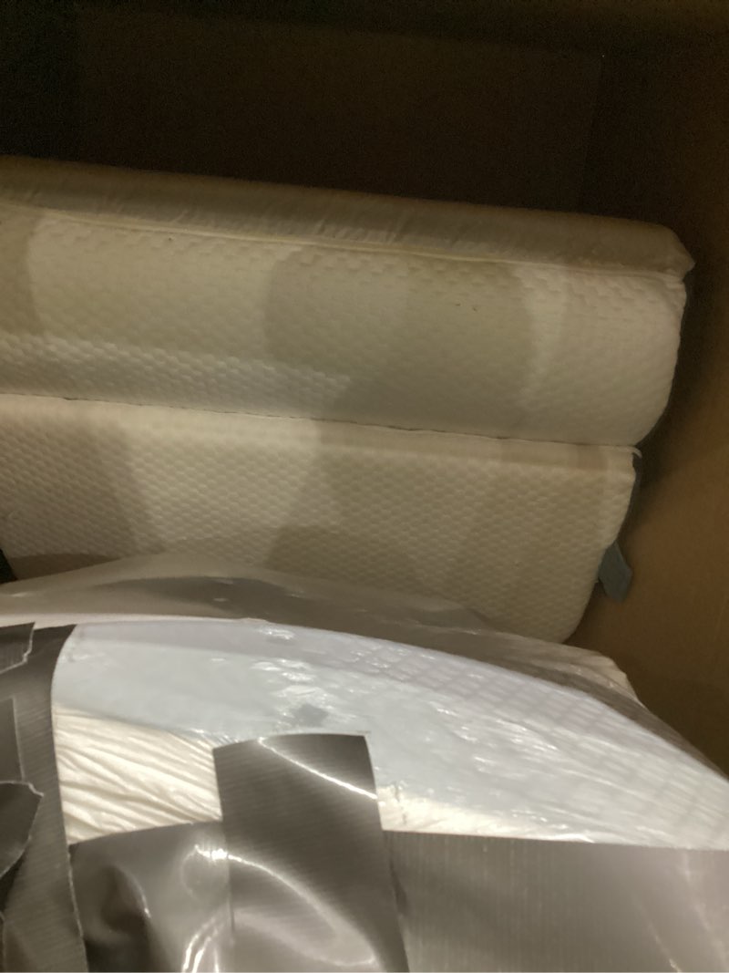 Condition photo showing Good Condition for 5Pcs Wedge Pillow Set for After Surgery, Orthopedic Bed Wedge Pillow Set for Post Surgery, Acid Reflux Relief, Sleeping, Back Pain Relief, Adjustable Back Pillow for Bed Sitting up, White/Grey