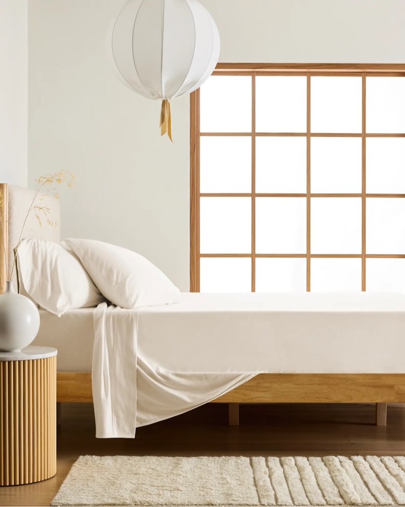 Organic Jersey Sheet Set, Twin,