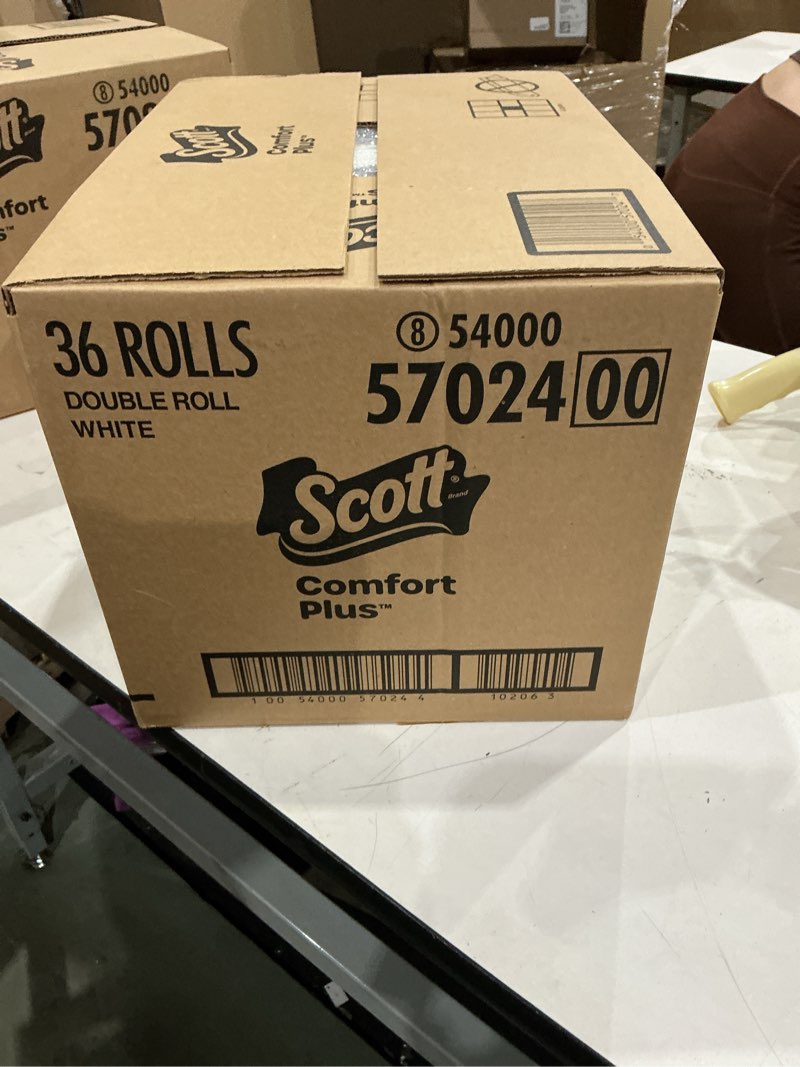 Condition photo showing New/Like New for scott comfortplus 1-ply toilet paper - 36 rolls
