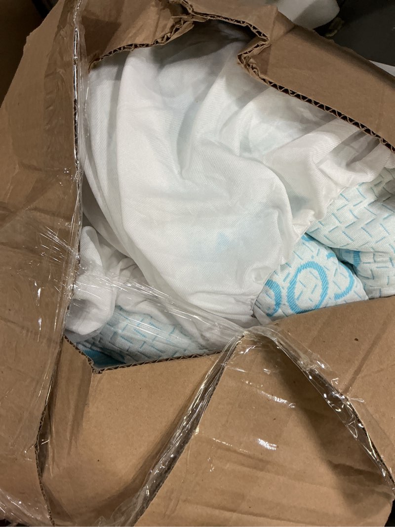 Condition photo showing As Is for mattress toppet