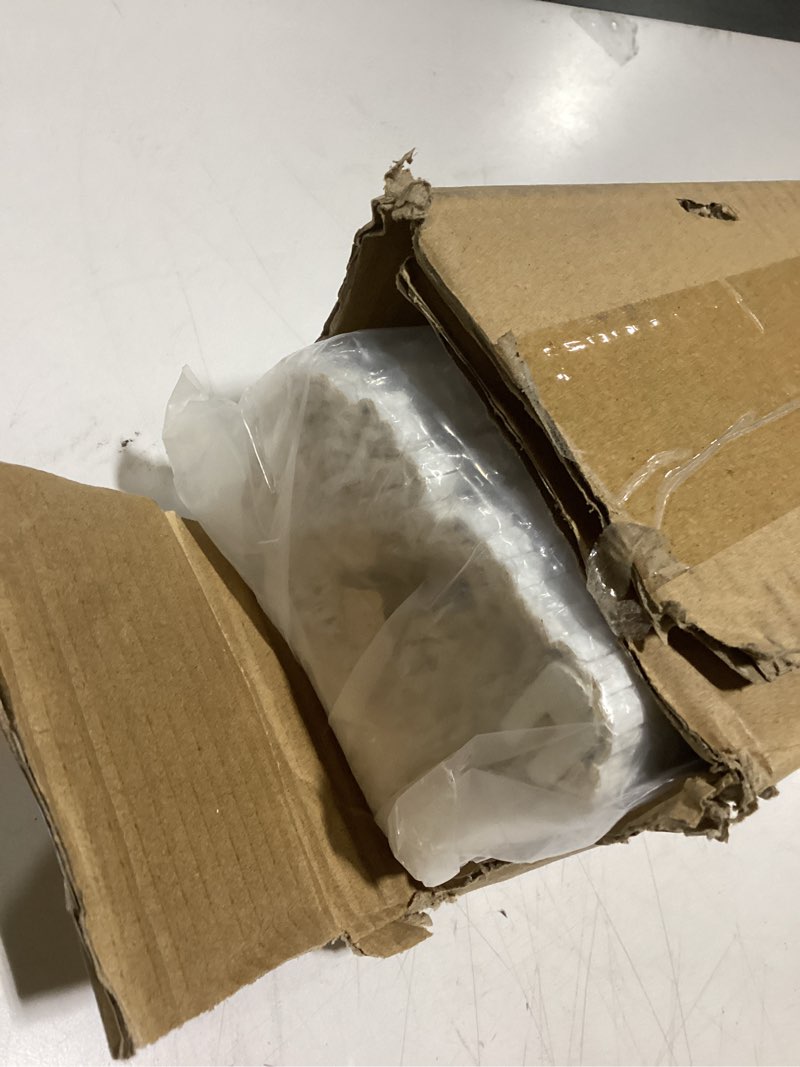 Condition photo showing Good Condition for LazBlinds Cordless Bamboo Roman Shades, Light Filtering Window Treatment, Roll Up Bamboo Blinds for Windows, 34'' W x 60'' H Light Filtering - Ceylon Vintage White 34'' W x 60'' H