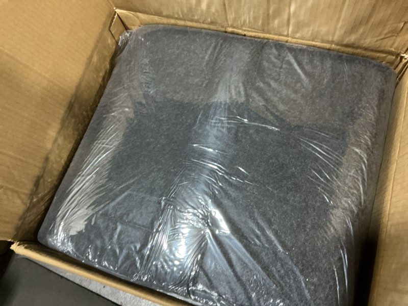 Condition photo showing New/Like New for grefinity garage floor mat?7.5'x 20' oil spill mat heavy duty under car mat for garage & driveway, protects against oil, chemicals & stains with tpe anti-leak backing, reusable & washable