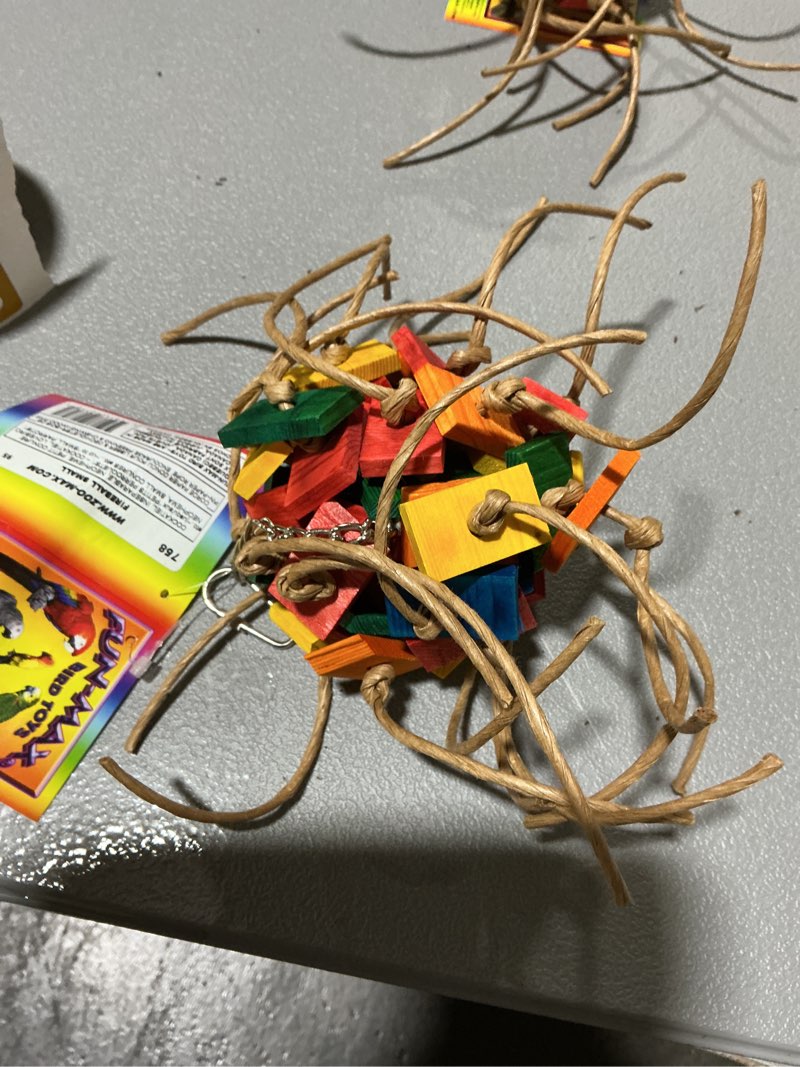 Condition photo showing Good Condition for Zoo-Max Fire Ball Bird Toy