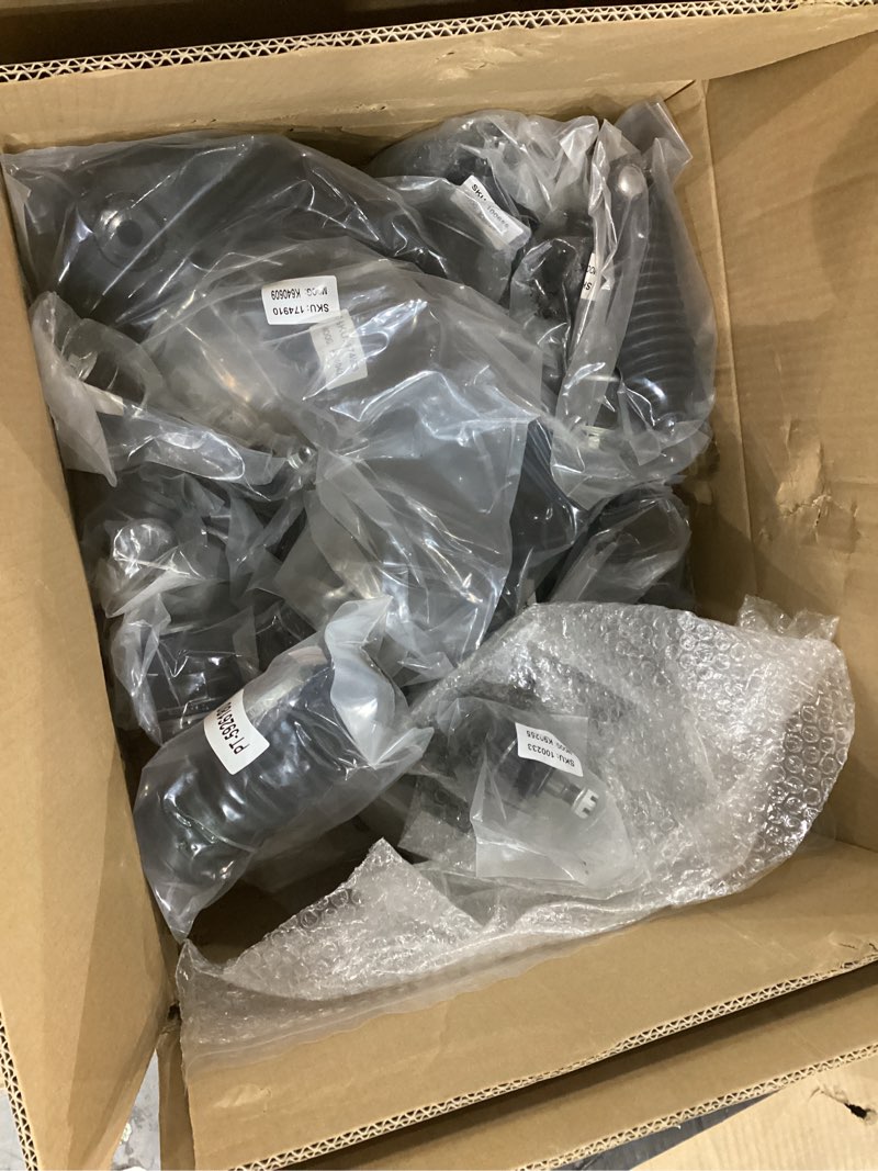 Condition photo showing As Is for sosopart 18pc complete suspension kit front left and right upper lower control arm ball joint inner 