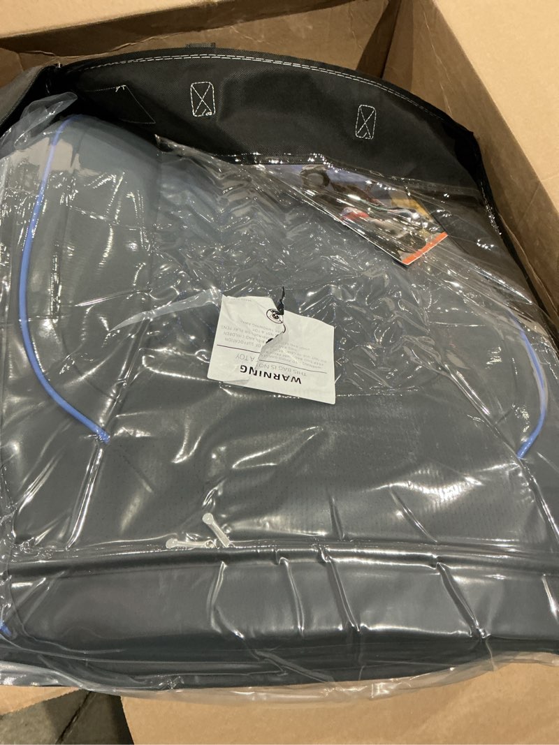 Condition photo showing Good Condition for mirozo seat covers,universal car seat covers full set vehicle seat covers automotive seat covers for most sedan, truck and suv for elantra sonata sportage crv accord chevy (full set, black and blue) black and blue 5pcs full set