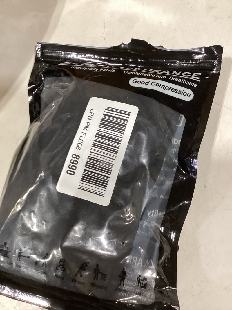 Condition photo showing Good Condition for Thigh High 20-32 mmHg Compression Stocking Toeless Compression Socks for women & men circulation with Silicone Dot Band Black Large (1 Pair)