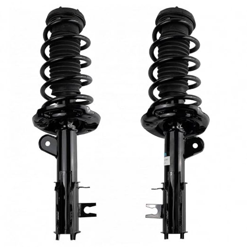 TRQ Front Strut & Coil Spring Assembly Set Driver & Passenger Sides Compatible with 13-22 Buick Encore 15-22 Chevrolet Trax