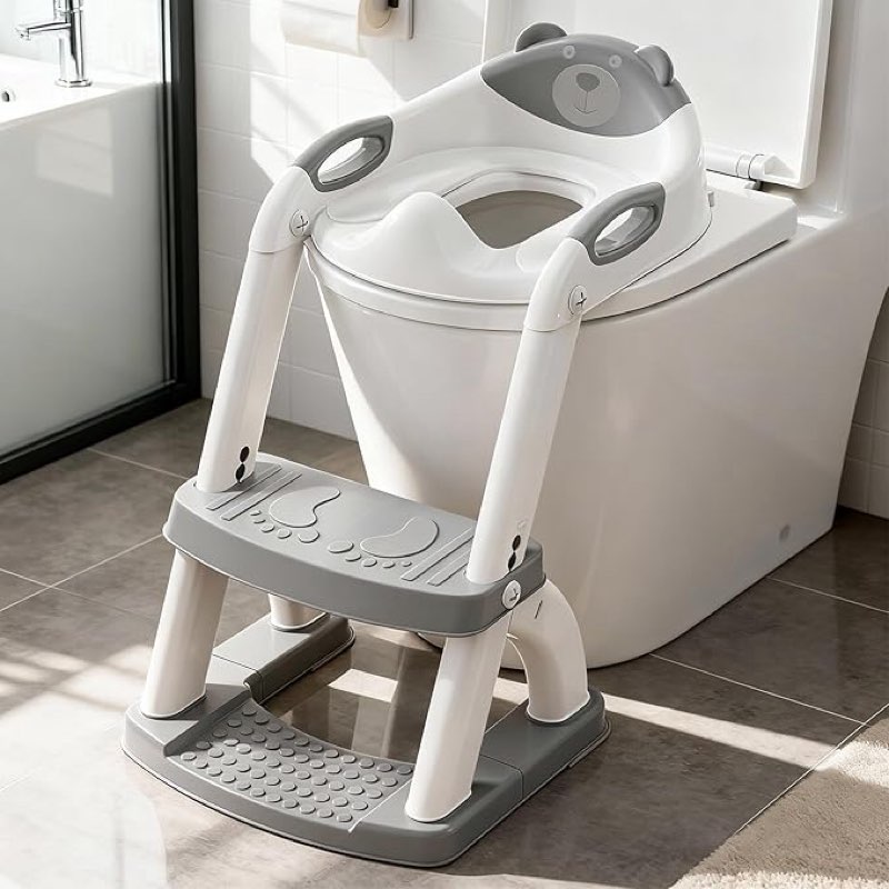 Potty Training Seat, SKYROKU Upgrade Toddler Toilet Seat for Kids Boys Girls, 2 in 1 Potty Training 