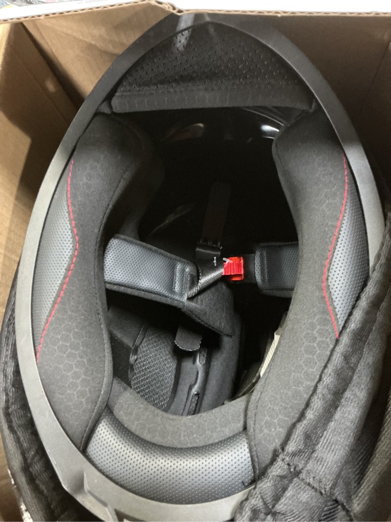 Condition photo showing Good Condition for Full Face Motorcycle Helmet WS-607 DOT Approved Motorbike Racing Street Bike Helmets for Adults with Visor Flat black BB X-Large