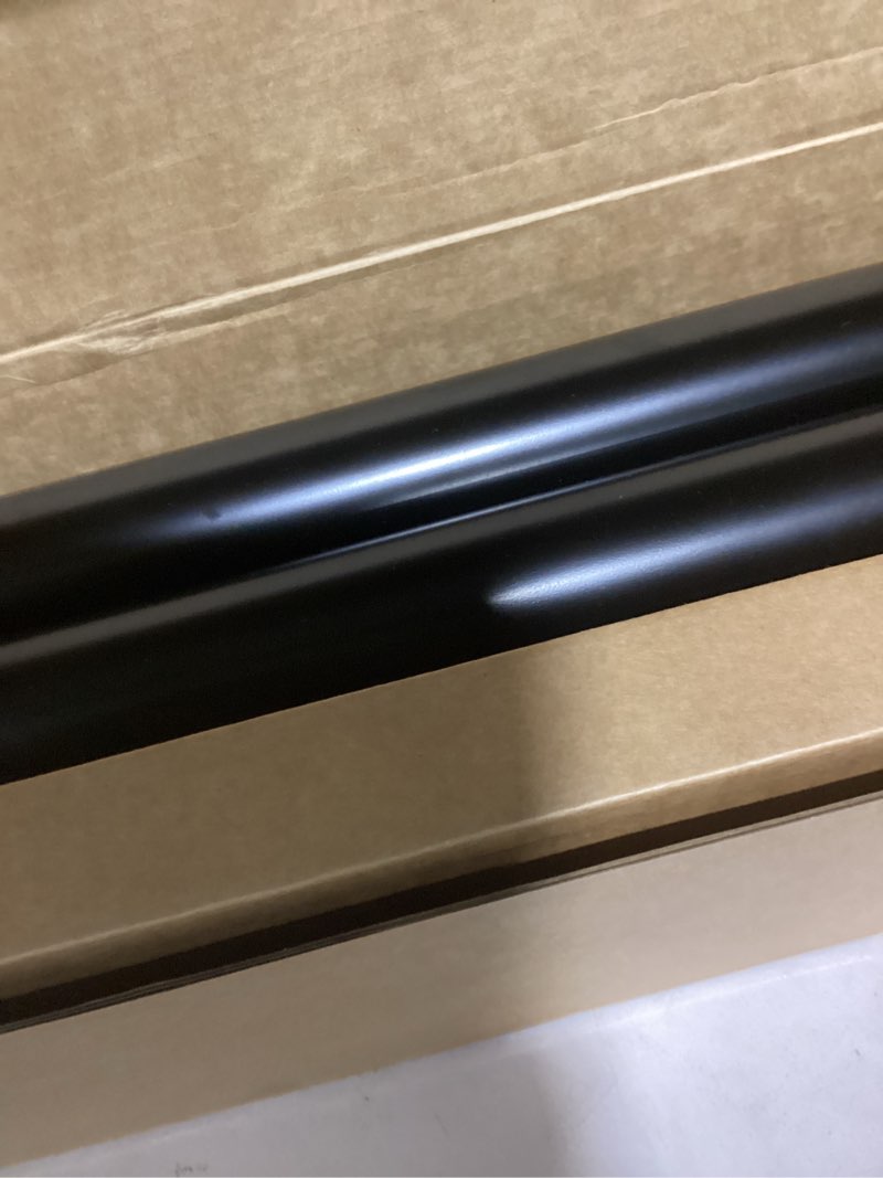 Condition photo showing New/Like New for Industrial Stair Railing Metal Hand Rails for Indoor Stairs Wall Mount Staircase Handrails 1.5" Pipe Stair Handrail for Steps Black Aluminum Stairway Railing for Outdoor & Indoor Stairs 8ft 8 Feet - 1.5 Inch Tube Diameter