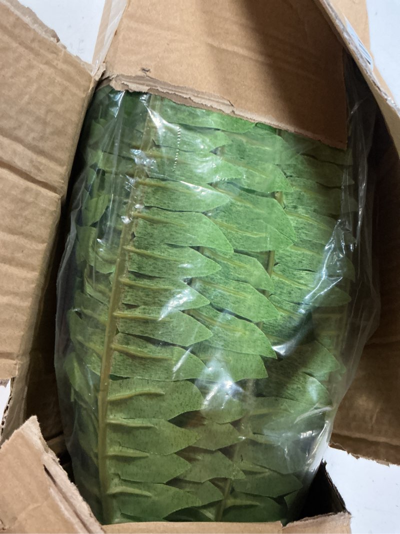 Condition photo showing New/Like New for similar artificial potted plants indoor,27\" faux plants ficus leaves trees with ceramic pots,realistic fake plant indoor potted for living room office farmhouse room bathroom bedroom kitchen plant decor green