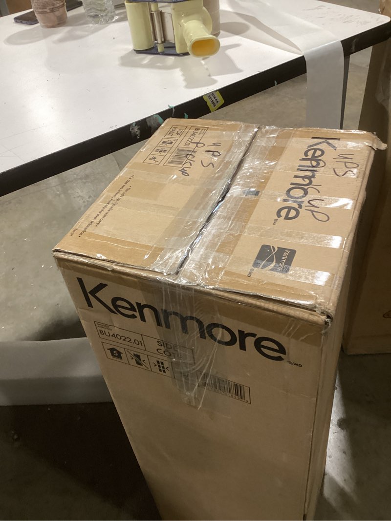 Condition photo showing As Is for Kenmore Intuition Bagged Upright Vacuum Lift-Up Carpet Cleaner 2-Motor Power Suction with HEPA Filter, 3-in-1 Combination Tool, HandiMate for Floor, Pet Hair, 14pounds, Green