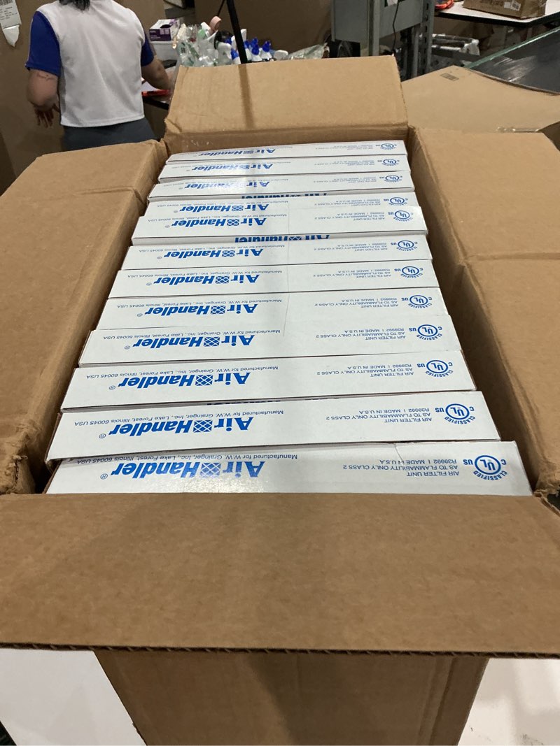 Condition photo showing New/Like New for filterbuy 12x24x2 air filter merv 8 dust & allergy defense (12-pack) | electrostatic pleated hvac ac furnace filters replacement, made in usa (actual size: 11.38 x 23.38 x 1.75)