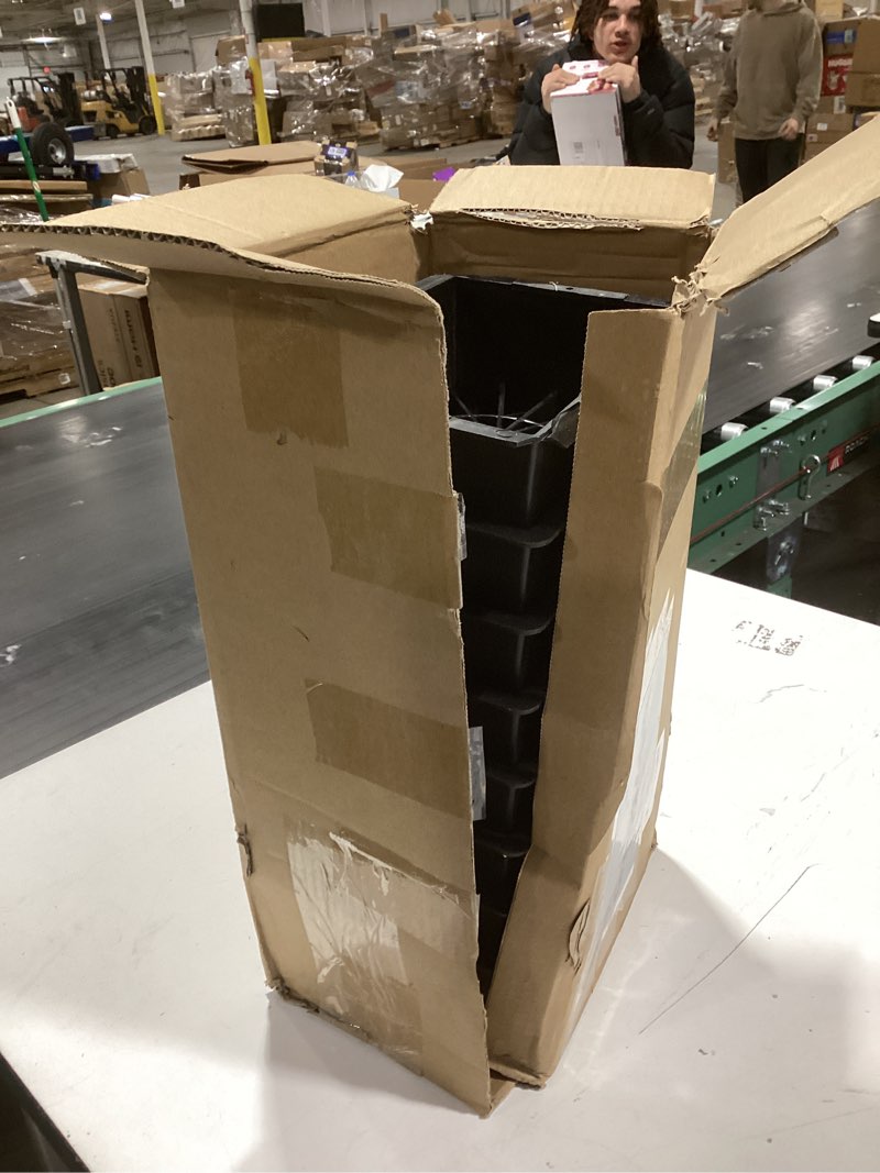 Condition photo showing Good Condition for 8 pack bed risers 3 inch, oversized furniture risers heavy duty, extra wide bed lifts risers for couch, table, sofa, dorm twin xl, desk, bed frame risers supports up to 6,500 lbs 3 inch black-8 pack
