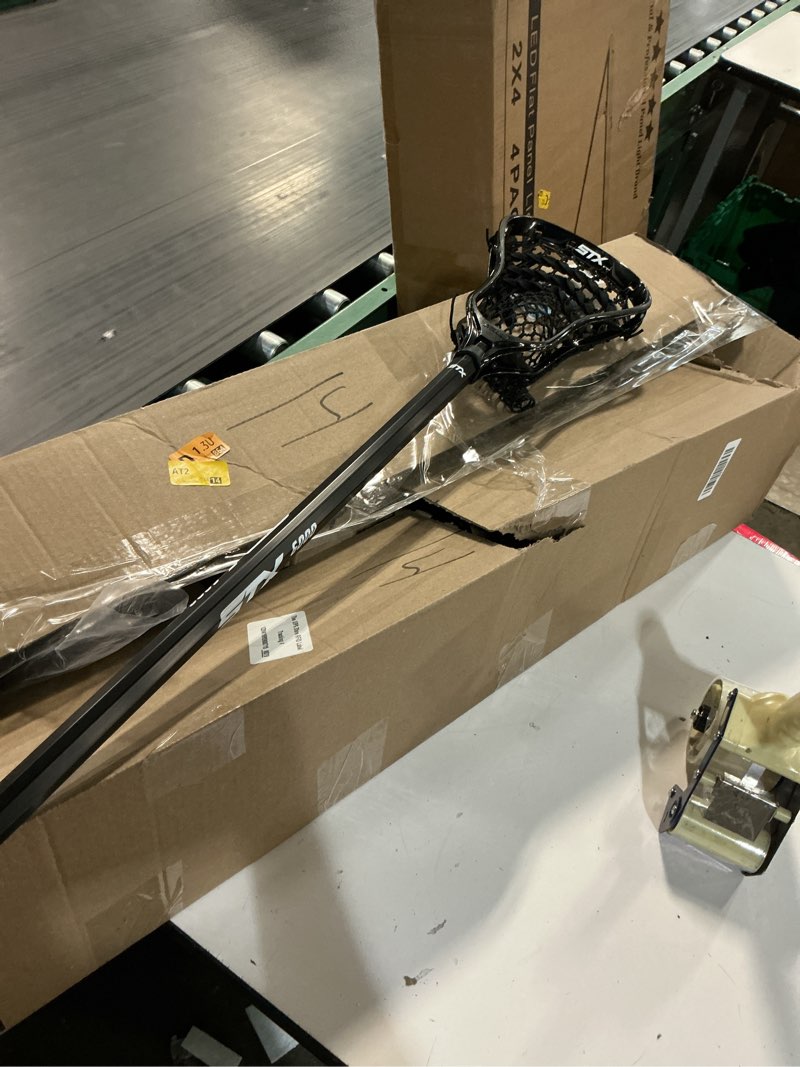 Condition photo showing Good Condition for stx lacrosse stallion 200 boys complete stick with mesh pocket, attack/midfielder