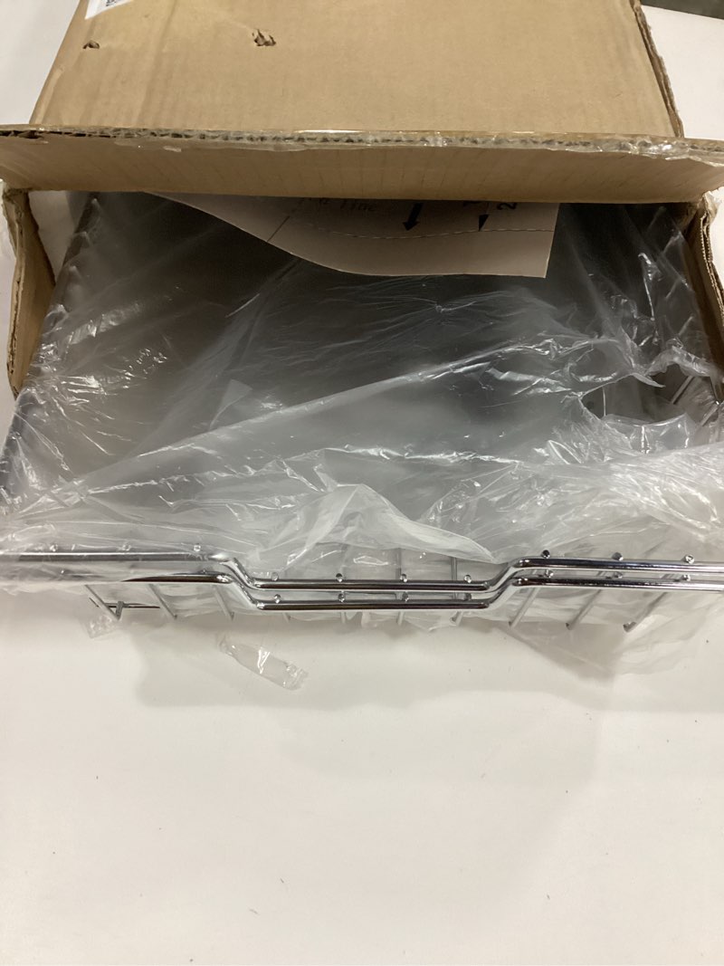 Condition photo showing New/Like New for 2 Tier Individual Pull Out Cabinet Organizer 14"W x 21" D, Cabinet Pull Out Shelves Slide Out Kitchen Storage Sliding Shelves for Cabinet-Organization ?in Kitchen, Chrome 2 tie 14*21 in