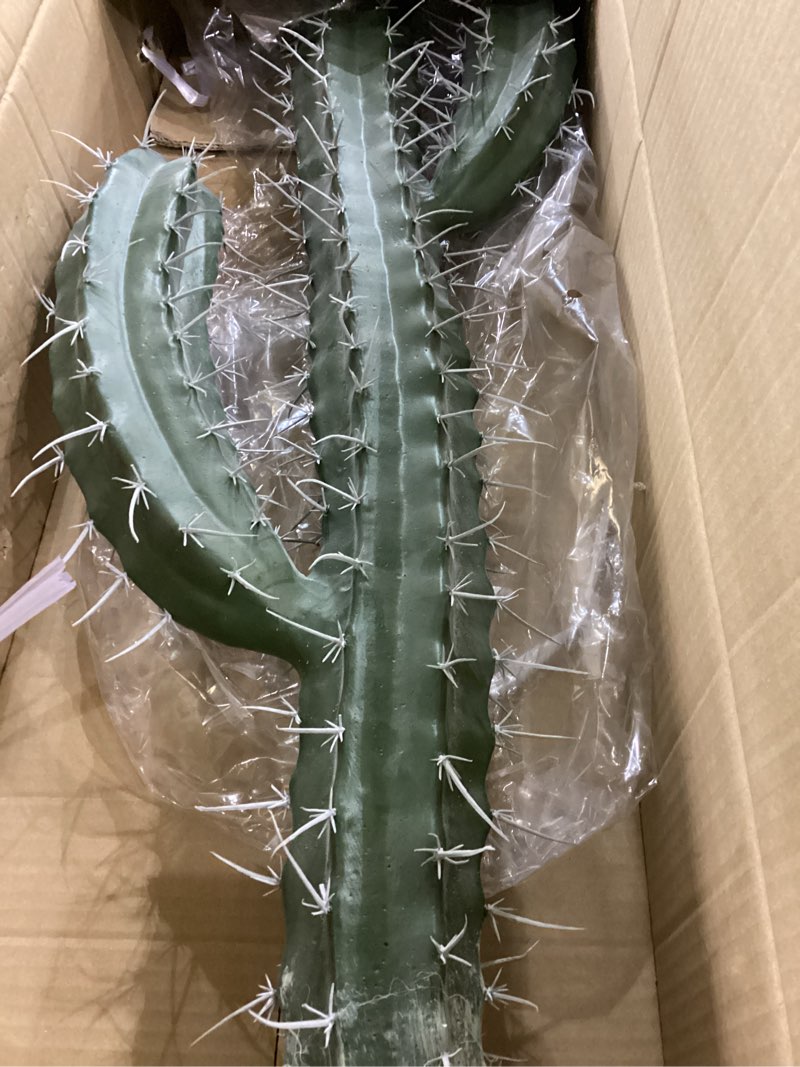 Huisezing Artificial Cactus Fake Cacti 39"?3.2FT? Faux Potted Cactus Plants for Home Office Store Dé