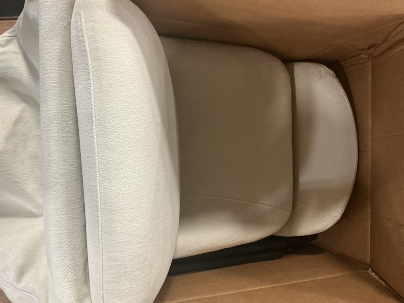 Condition photo showing Good Condition for kislot upholstered dining chairs with casters, washable cover modern dining room chairs with thick c