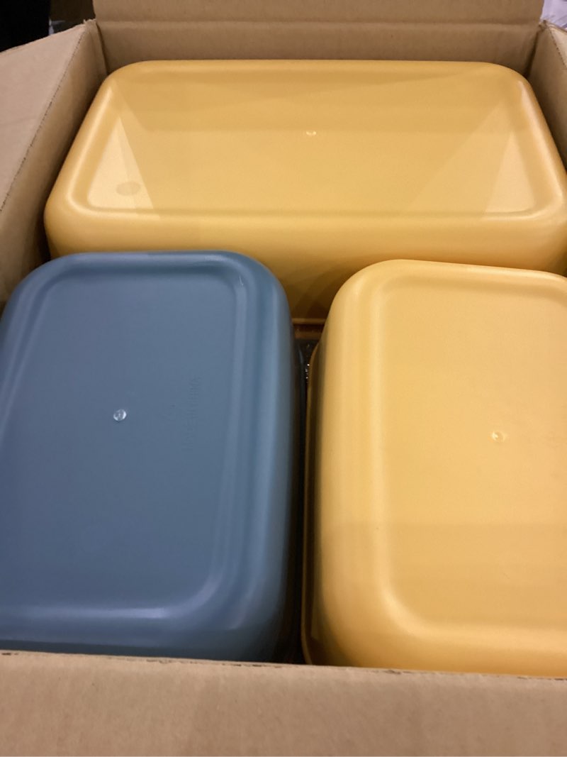 Quzzil 16 Pack Plastic Cubby Bins 4 Size Classroom Cubby Organization Bins Multiple Size and Colors 