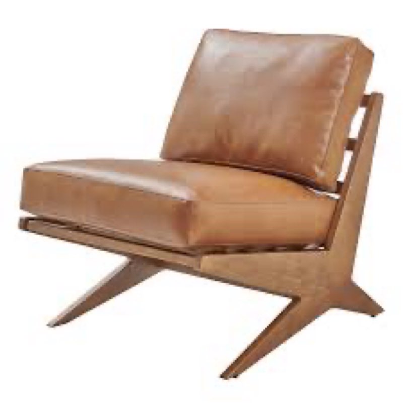 Biridiana Vegan Leather Side Chair