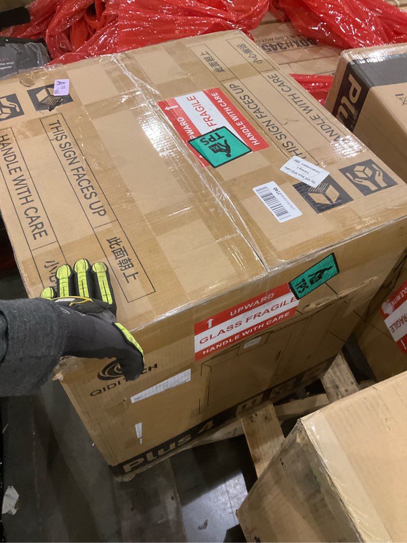 Condition photo showing Good Condition for QIDI PLUS4 3D Printer, Max 600mm/s High-Speed Printing, 65? Chamber Heat, Fully Auto Leveling, 370°C Direct Extruder with Integrated Nozzle, Support PPS-CF Filaments, Large Print Size 12"x12"x11"