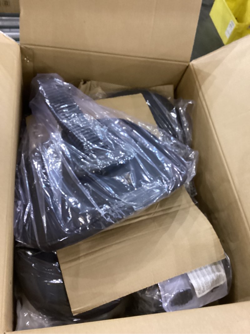 Condition photo showing New/Like New for Cross Legged Office Chair with Wheels, Wide Criss Cross Kneeling Home Office Desk Chairs with Back Support, Ergonomic Adjustable Height ADHD Stool with Rotating Footrest for Yoga Meditation Black