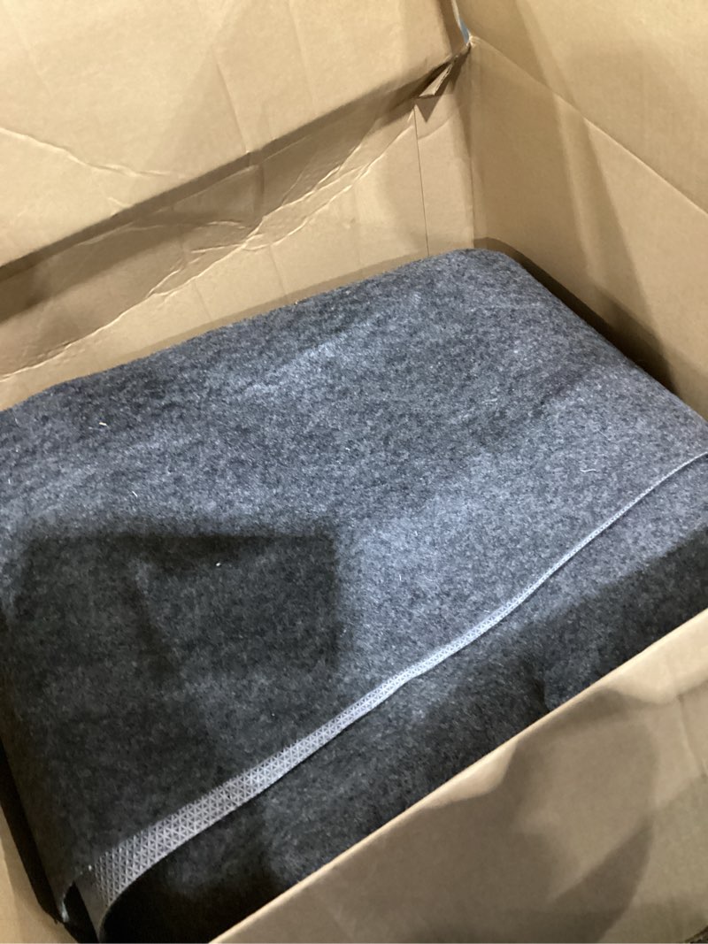 Condition photo showing Good Condition for non-slip rug pads 8 x 10 ft, 100% waterproof extra large area rugs non skid rug pad for all floors and finishes durable hardwood floor protective felt keeps rugs in place, safe and secure 8' x 10' (rectangular) 1/8" thick