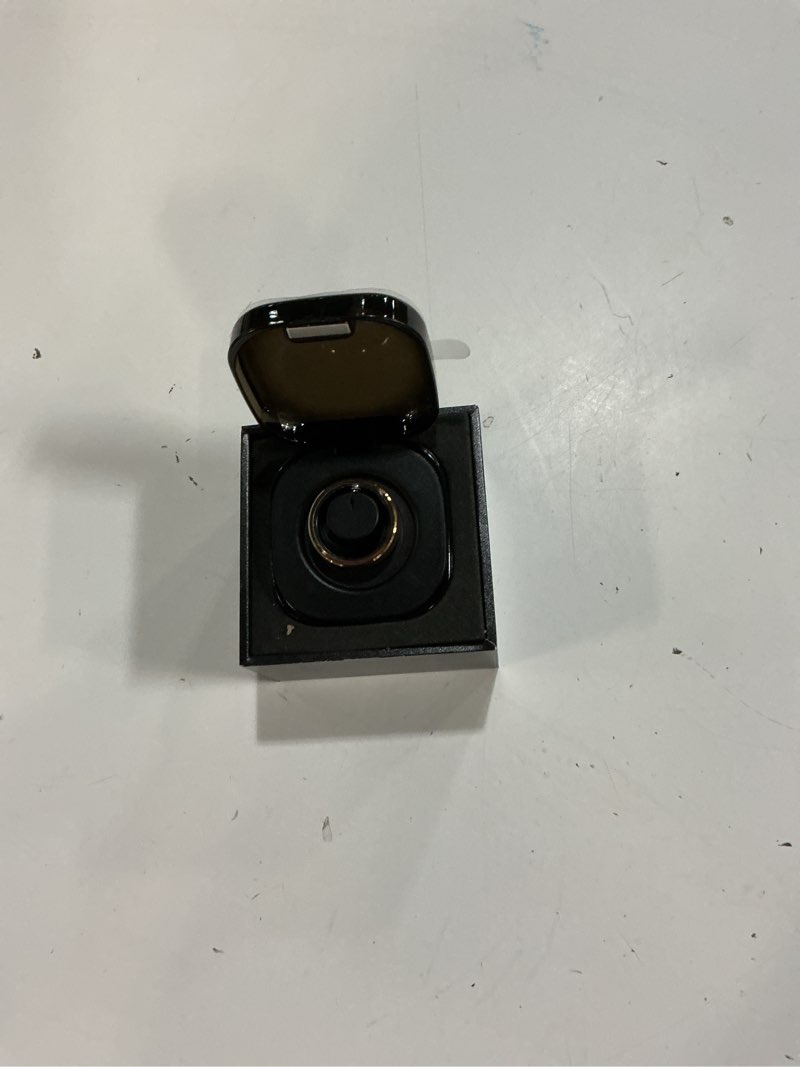 Condition photo showing Good Condition for smart health ring 2.0 for women men, slim scratch & fingerprint resistant design, efficient chip fitness tracker, monitors heart, blood oxygen & pressure, sleep, steps, waterproof, rose gold 9 9# rose gold