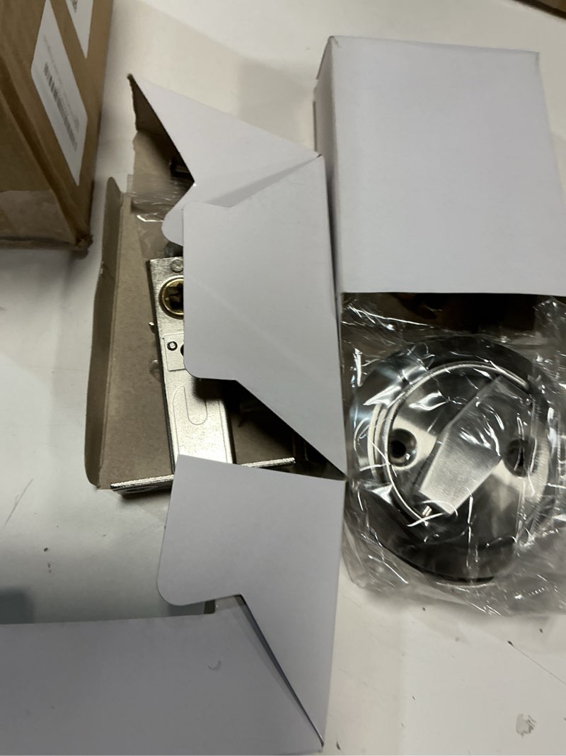 Condition photo showing Good Condition for Dixiao 304 Stainless Steel Round Hidden Recessed Cup Door Lock, Doorknobs, Flush Door Locker, Flat Door Knob, Flat Passage Door Lock, 1 Set