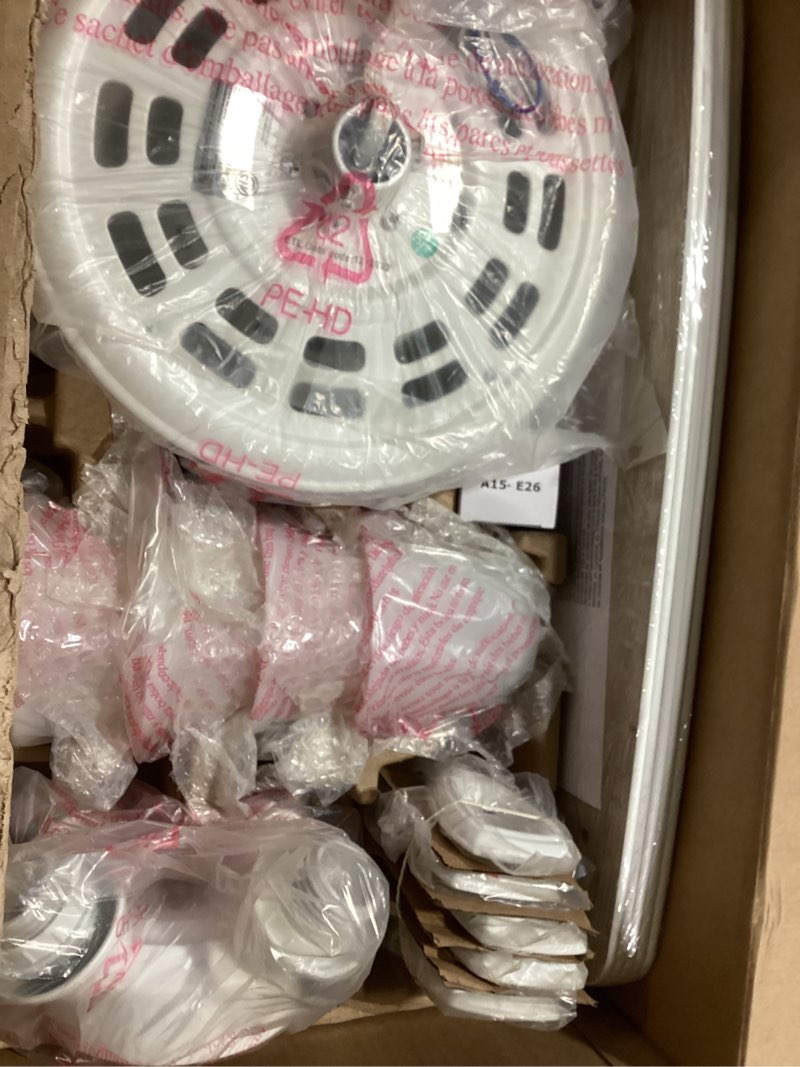 Condition photo showing Good Condition for Harbor Breeze Notus 52-in White with White/driftwood Blades Ceiling Fan With Light