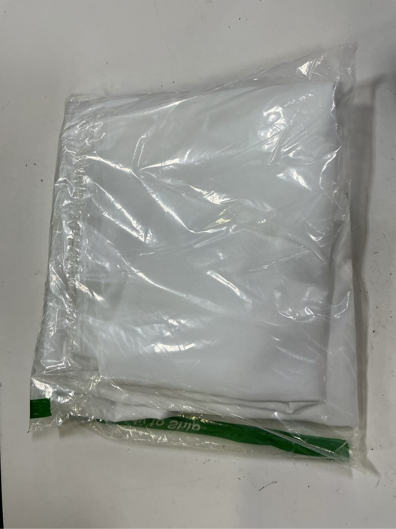Condition photo showing Good Condition for gfcc 96 inch round tablecloth - round polyester tablecloth round table cover table cloth for event wedding birthday party banquet restaurant, white 96" (round) white