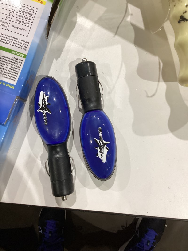 Condition photo showing As Is for 2 pcs fuelsync gas saver,2026 new fuel sync drive farther save more fuel portable plug and play energy economy device,automotive spill saver for filling gasoline lubricants water diesel