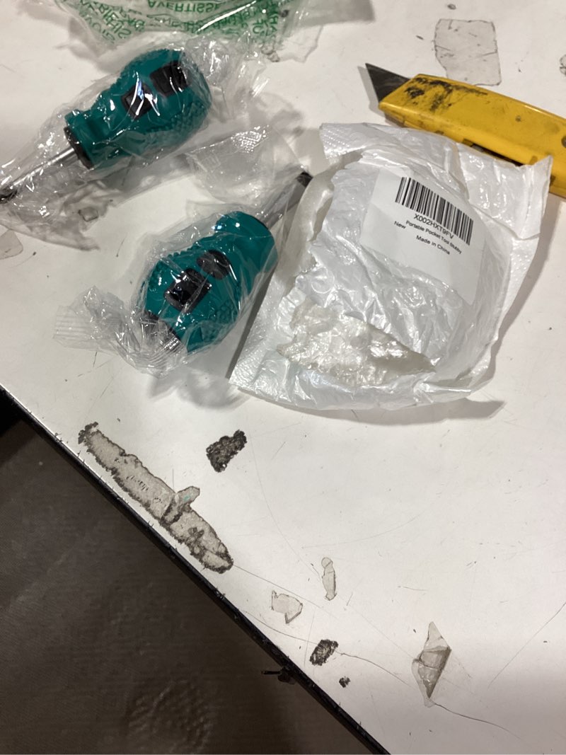 Condition photo showing New/Like New for similiar productklein tools 32561 multi-bit screwdriver/nut driver, 6-in-1 stubby screwdriver with 2 phillips, 2 slotted, 2 nut drivers
