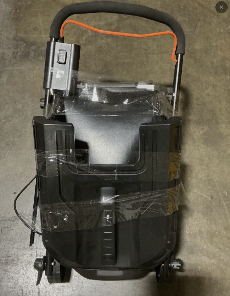 Condition photo showing As Is for litheli u20 20-volt 14-in brushless cordless push lawn mower battery and charger not included