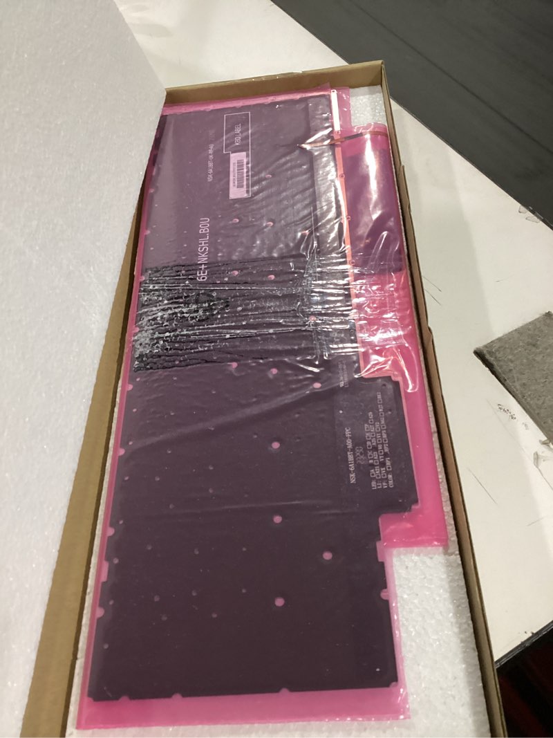 Condition photo showing New/Like New for Laptop Replacement Latin Spanish Layout Keyboard for Lenovo IdeaPad Gaming 3 15ARH7 15IAH7 16ARH7 16IAH7, LOQ 15APH8 15IRH8 16APH8 16IRH8 82XU 82XW Laptop Keyboard White Backlit