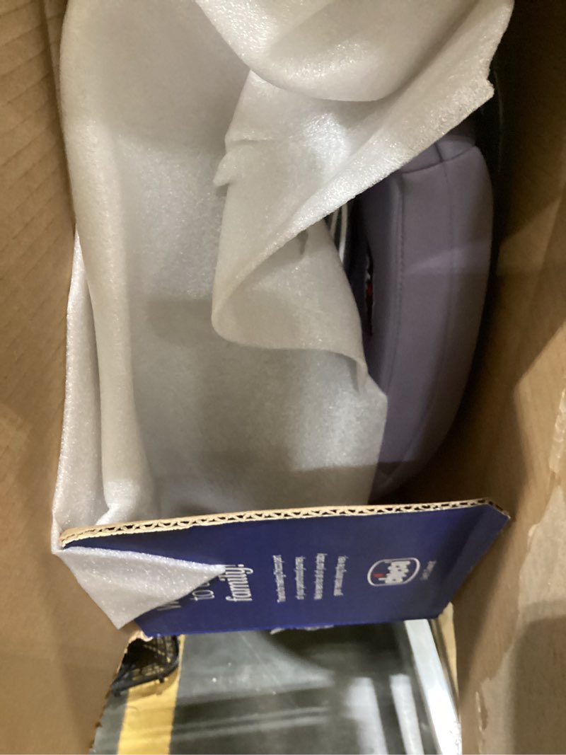 Condition photo showing New/Like New for Chicco KidFit ClearTex Plus 2-in-1 Belt-Positioning Booster Car Seat, Backless and High Back Booster Seat, for Children Aged 4 Years and up and 40-100 lbs. | Lilac/Purple KidFit ClearTex Plus Lilac